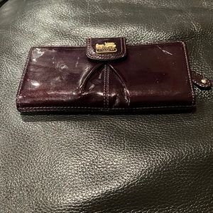 Coach Madison Patent Leather Wallet